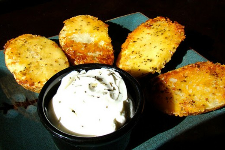 Parmezános sült burgonya